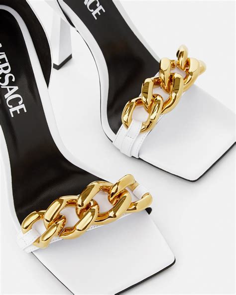 scarpe versace sandali|versace high heel sandals.